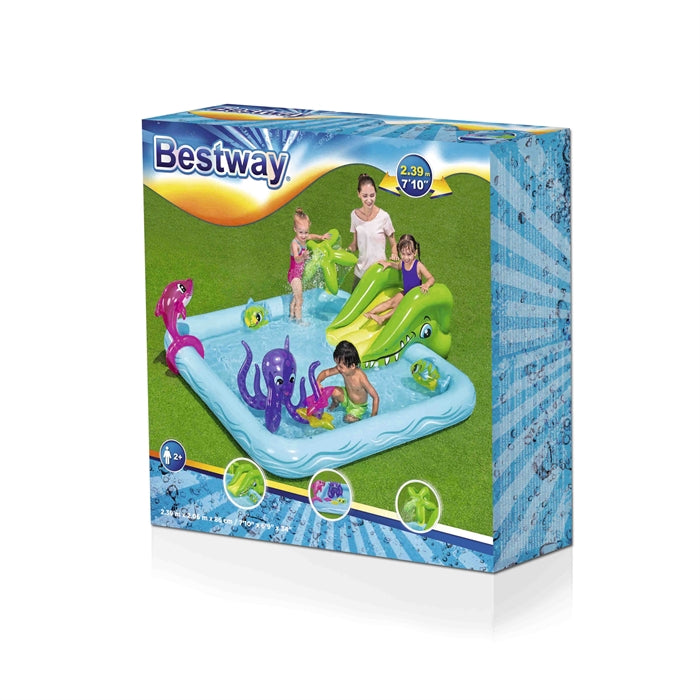 Bestway 2.39m X 2.06m X 86cm Fantastic Aquarium Play Center 308 L