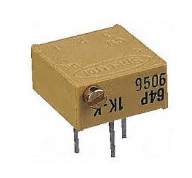 Trimpot Potentiometer S Adj H Mnt 25 T 500 E 64 P501500 R