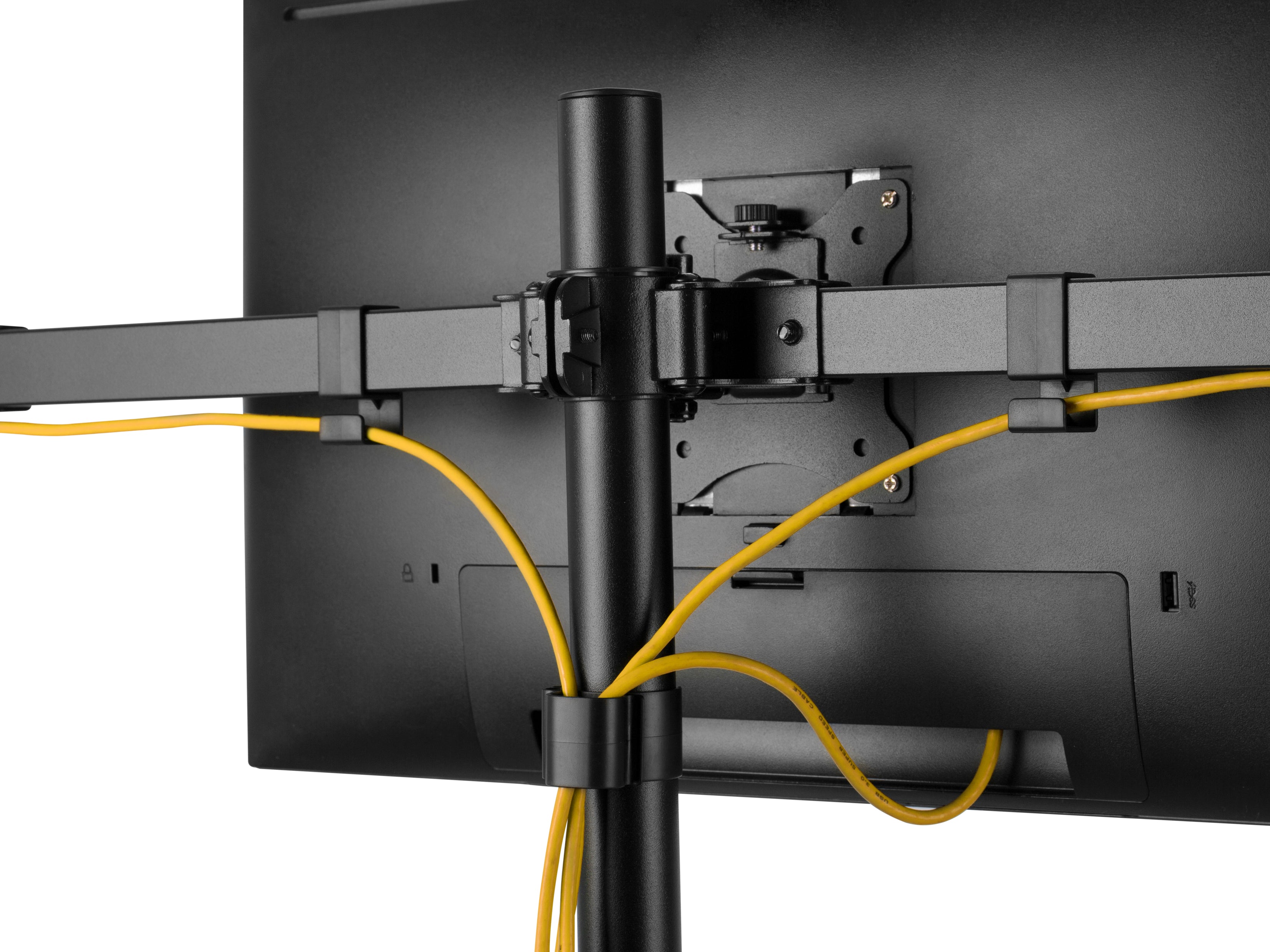 Equip 17-32" Articulating Triple Monitor Desk Mount Bracket
