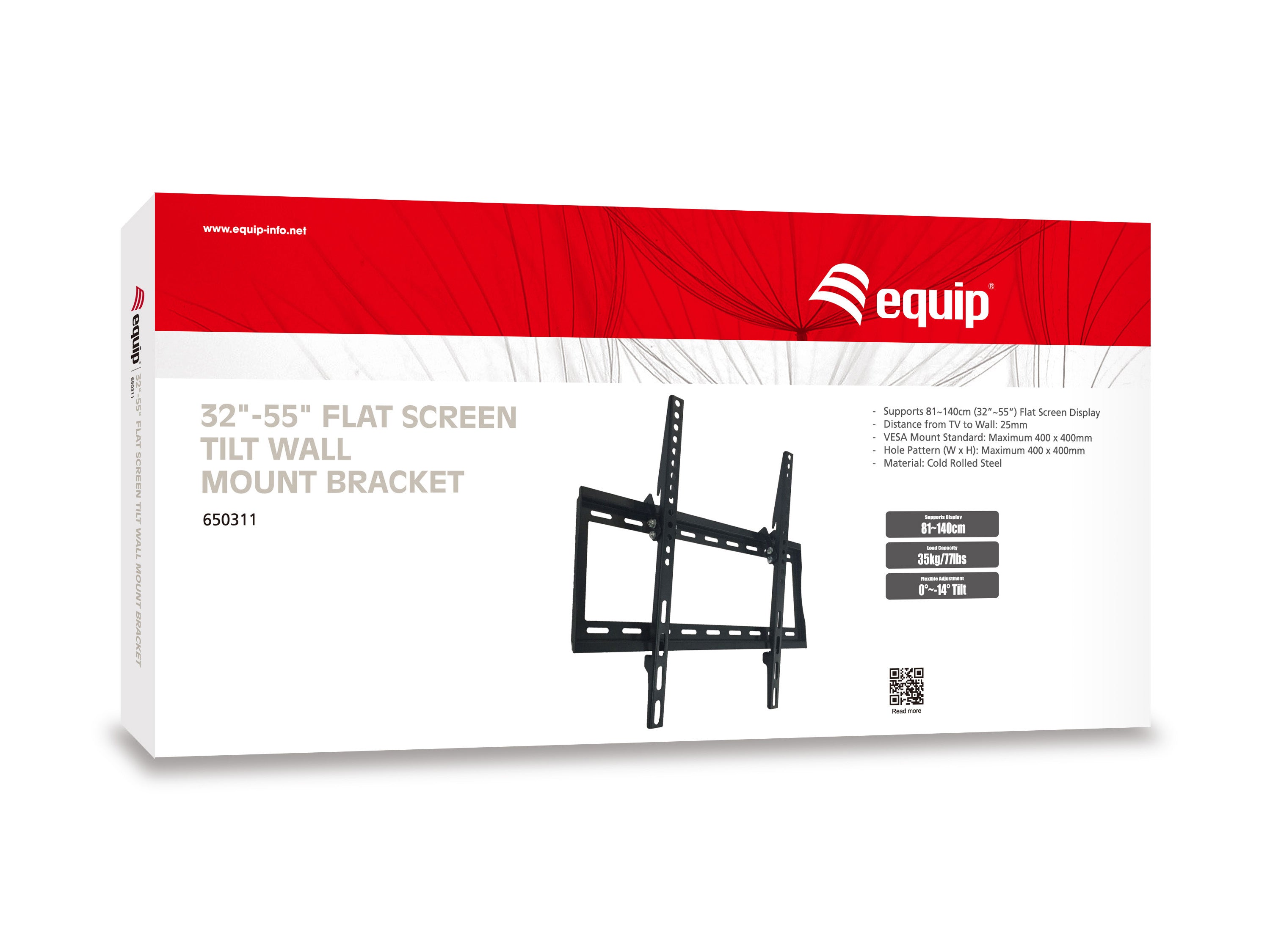 Equip 32-55 Inch Tilt Wall Mount TV Bracket