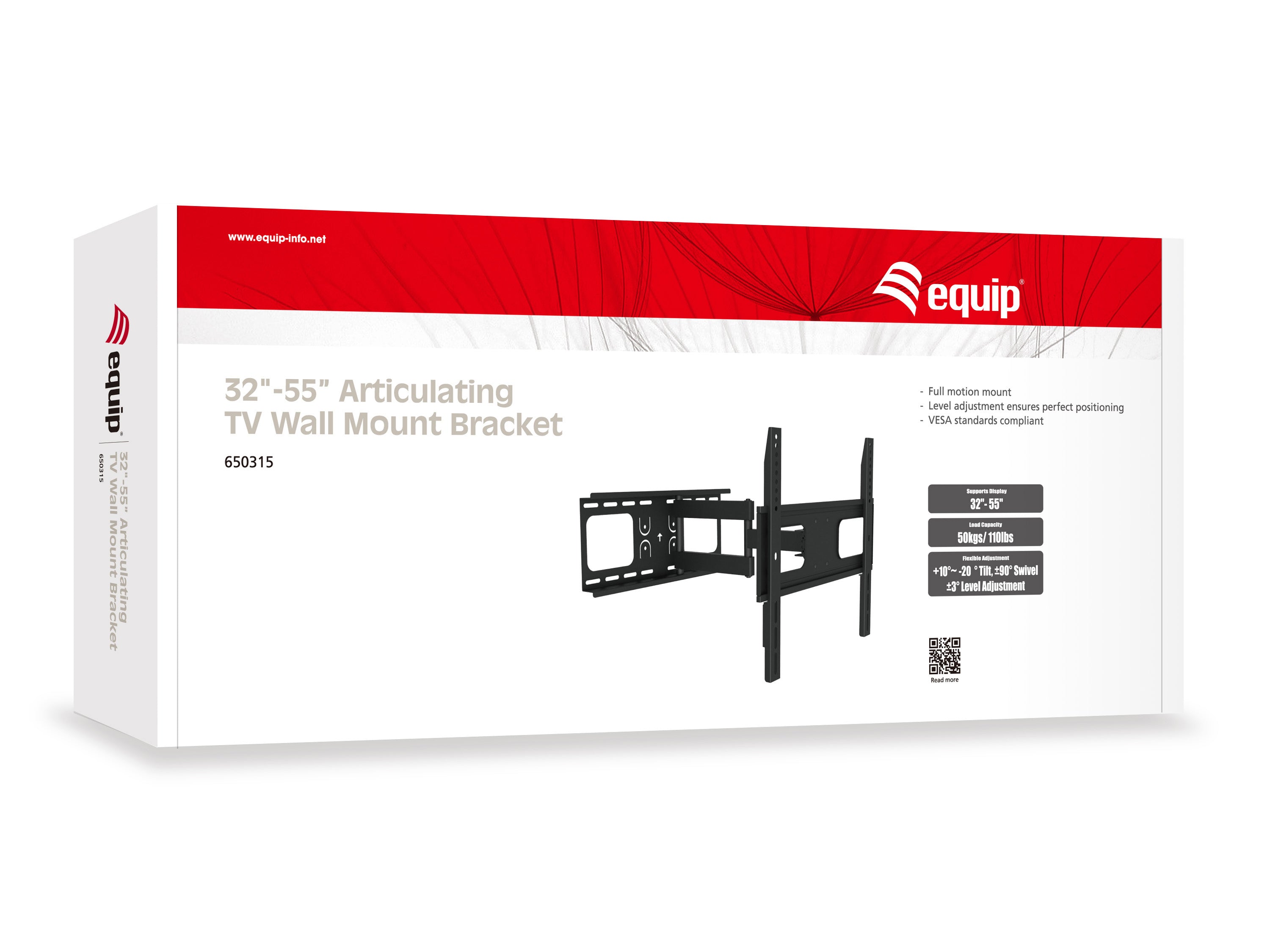 Equip 32-55 Inch Articulating Wall Mount TV Bracket