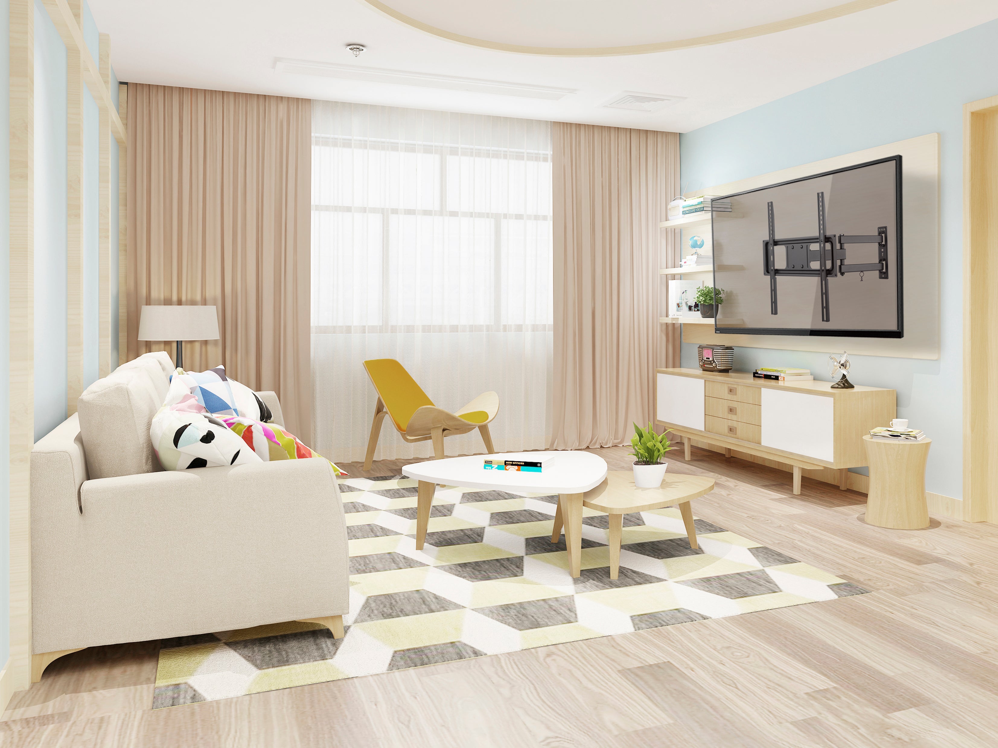 Equip 32"-55" Articulating Wall Mount TV Bracket