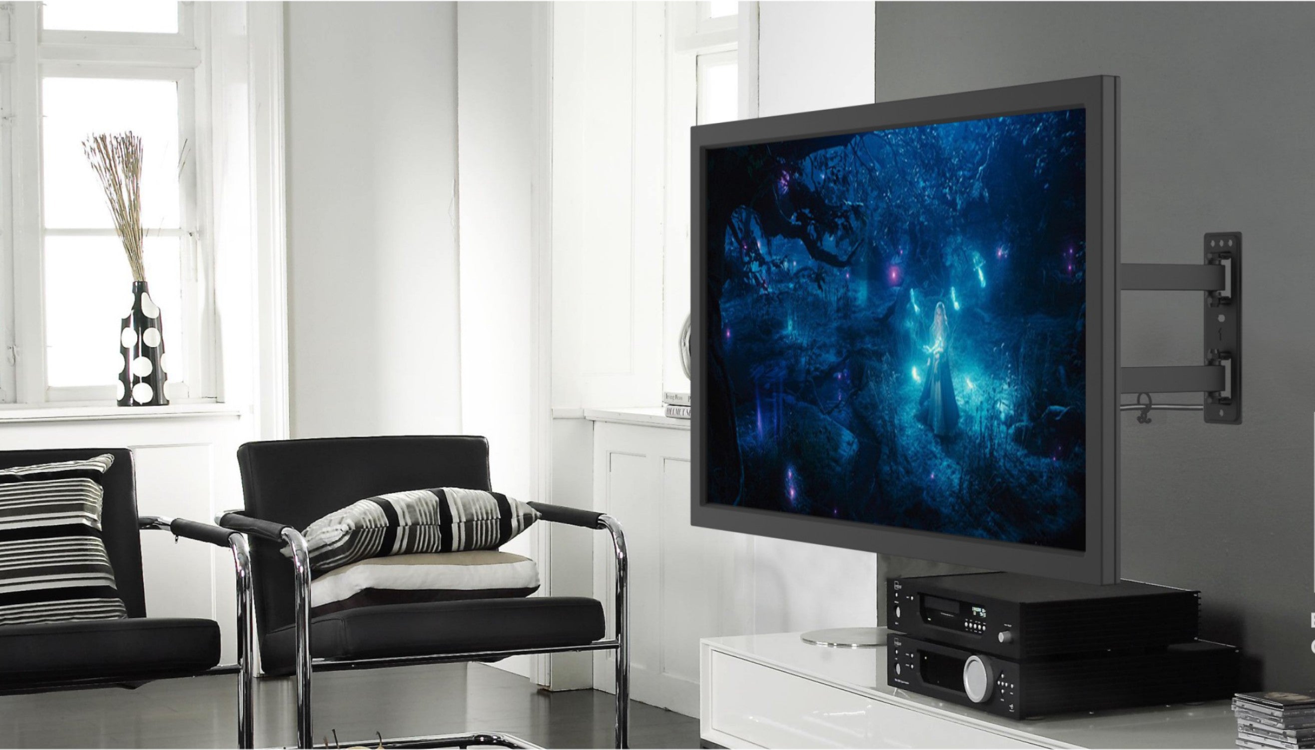 Equip 37"-70" Articulating Wall Mount TV Bracket