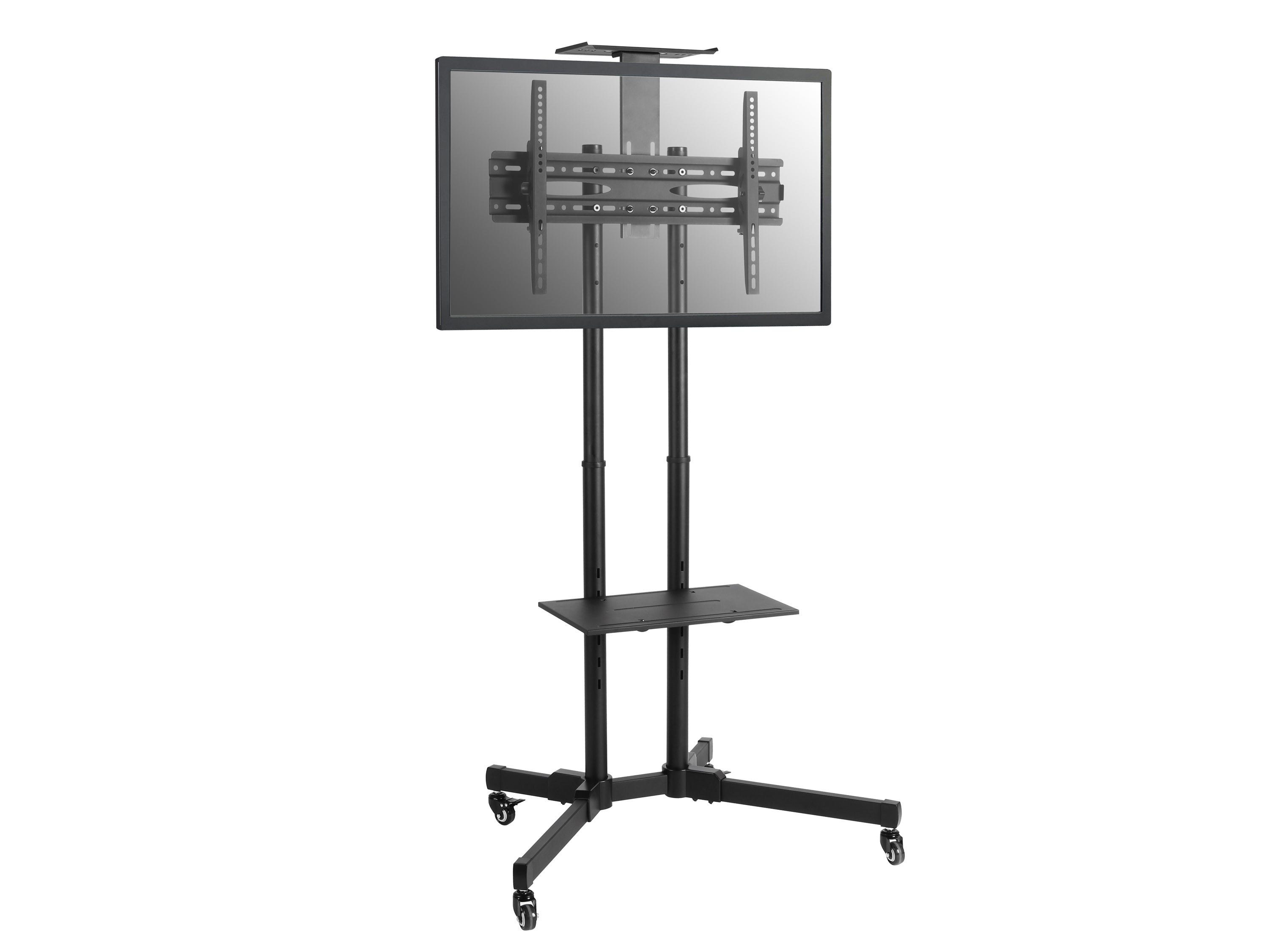 Equip Economy TV Cart for 37-70" TVs with Adjustable Height and Casters