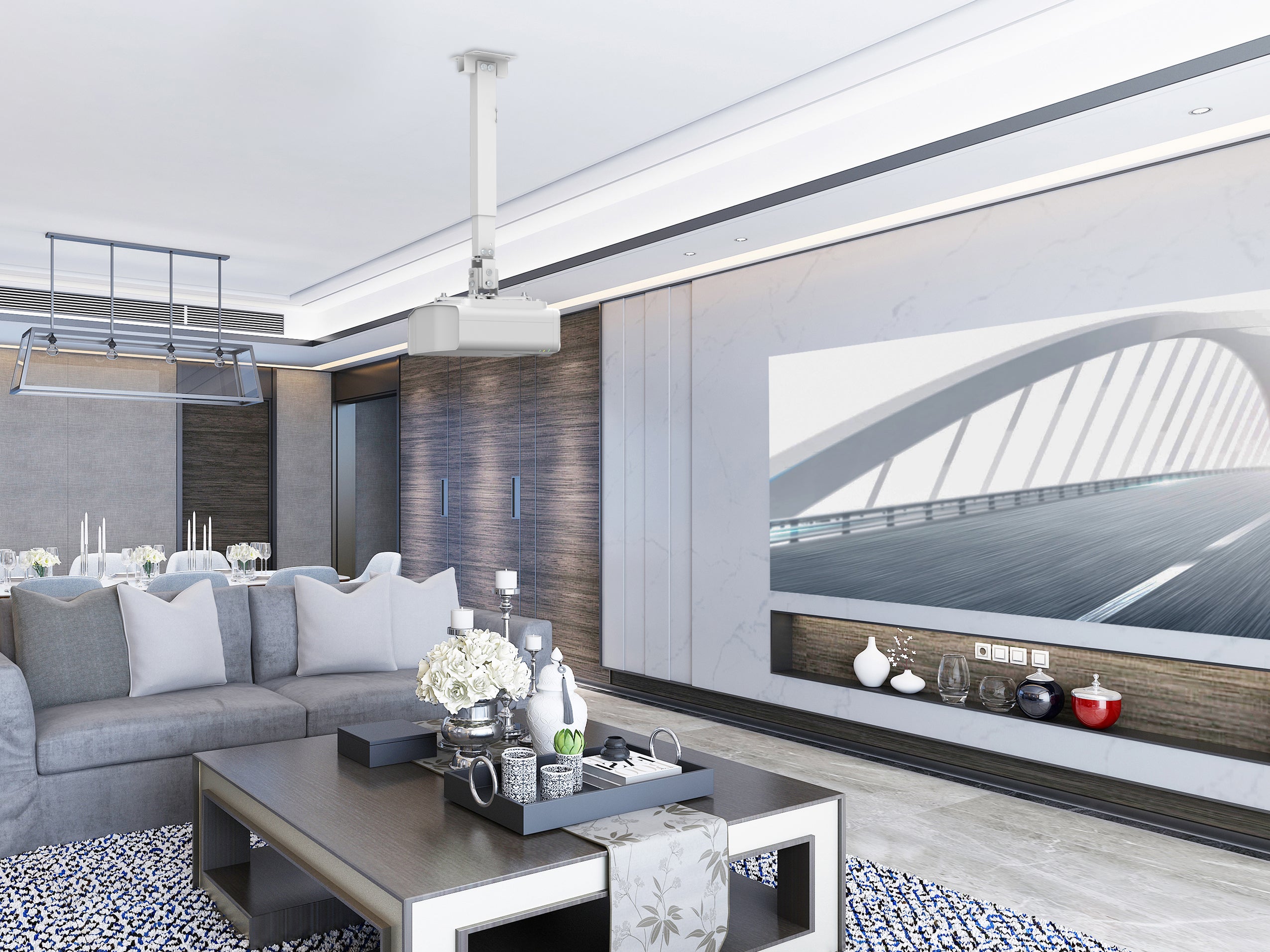 Equip Universal Projector Ceiling Wall Mount Bracket