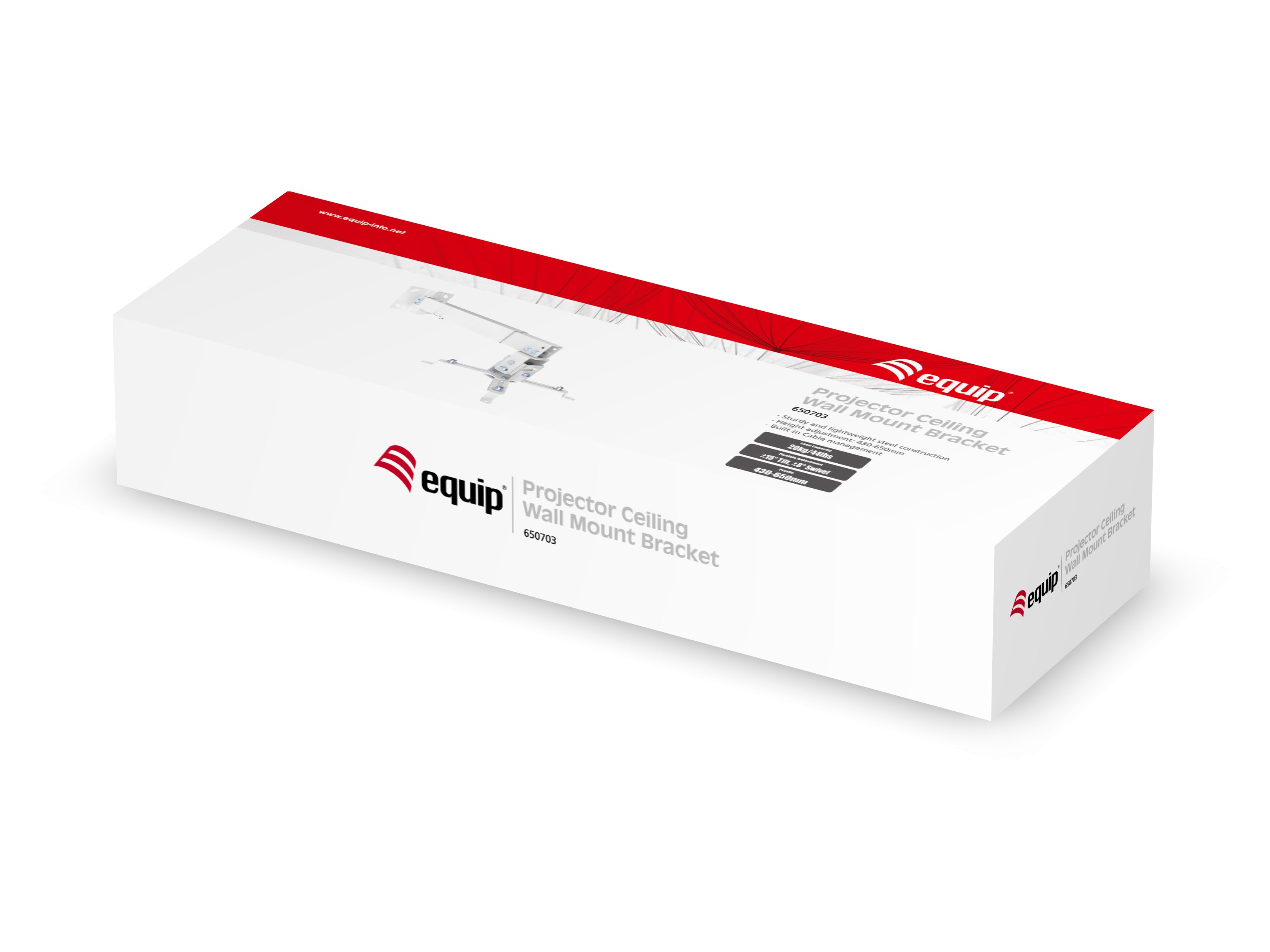 Equip Universal Projector Ceiling Wall Mount Bracket