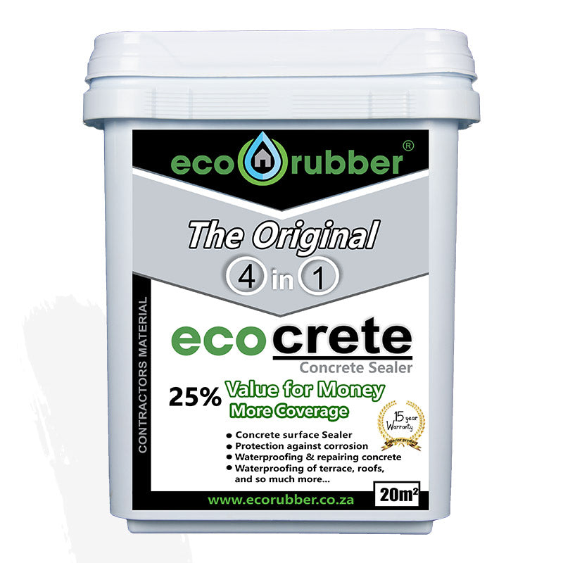 Eco Rubber Eco Crete 20 Kg White