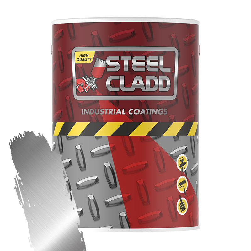 Steel Cladd Enamel Brilliant Aluminium 20 L