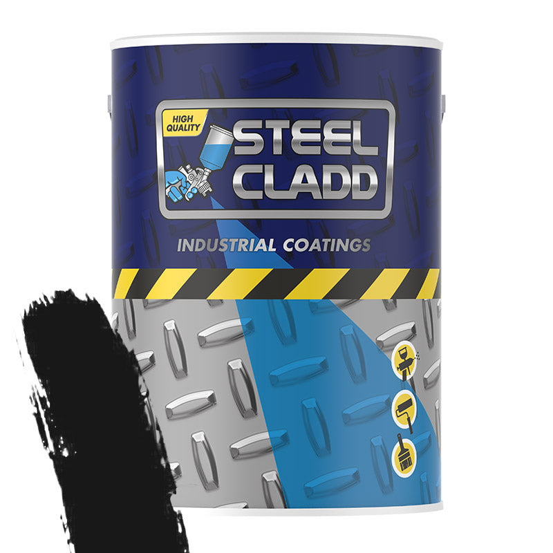 Steel Cladd Quick Dry Enamel Matt Black 1 L