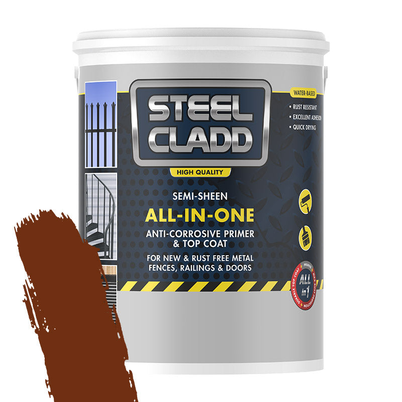 Steel Cladd All In One Water Based Brown 20 L