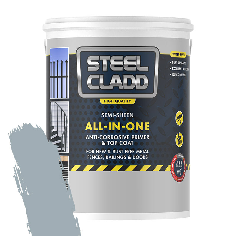 Steel Cladd All In One Water Based Grey 20 L