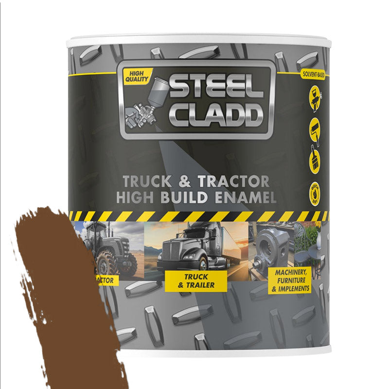Steel Cladd Truck And Tractor Enamel Fiat Brown 1 L