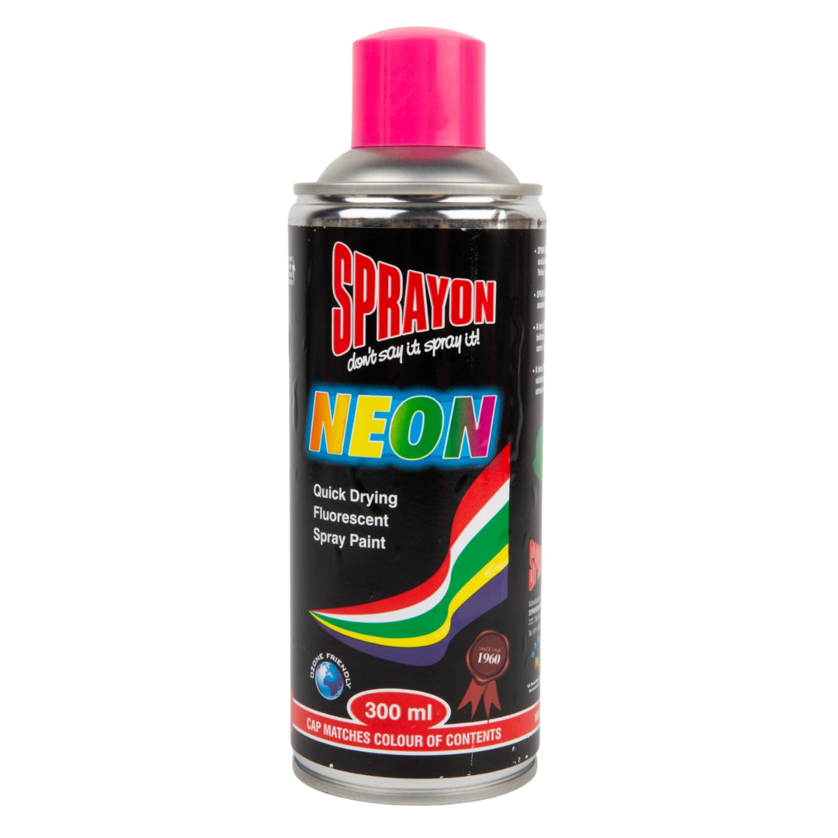 Sprayon Neon Spray Paint Pink 300 Ml