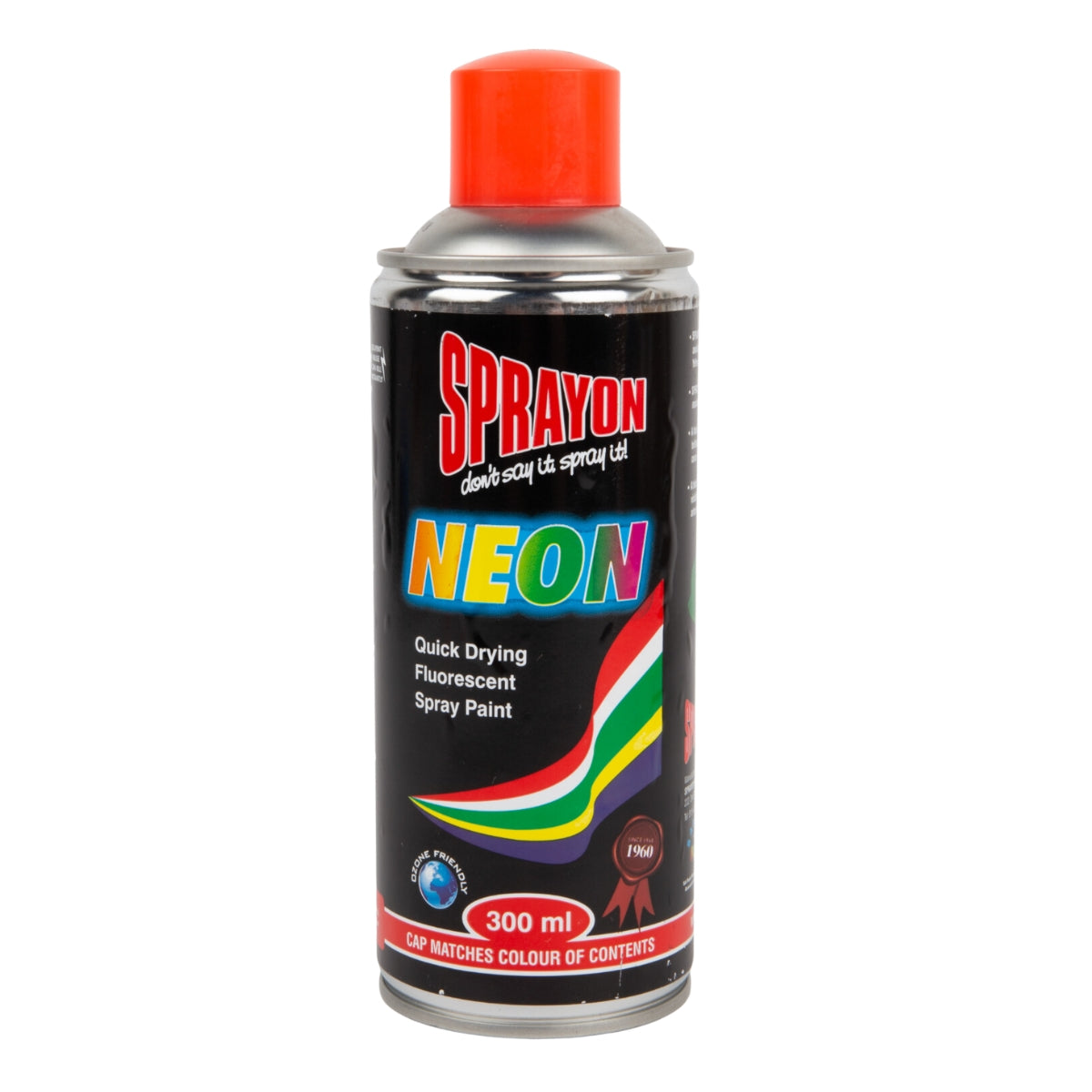 Sprayon Neon Spray Paint Red 300 Ml