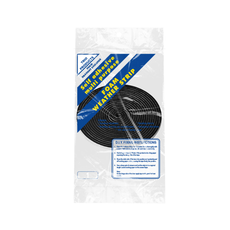 Foam Weather Strip 3 Mmx6 Mmx5 M