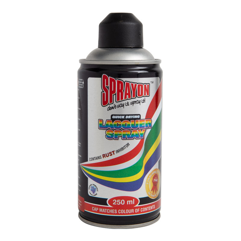 Sprayon Std Spray Paint Matt Black 250 Ml