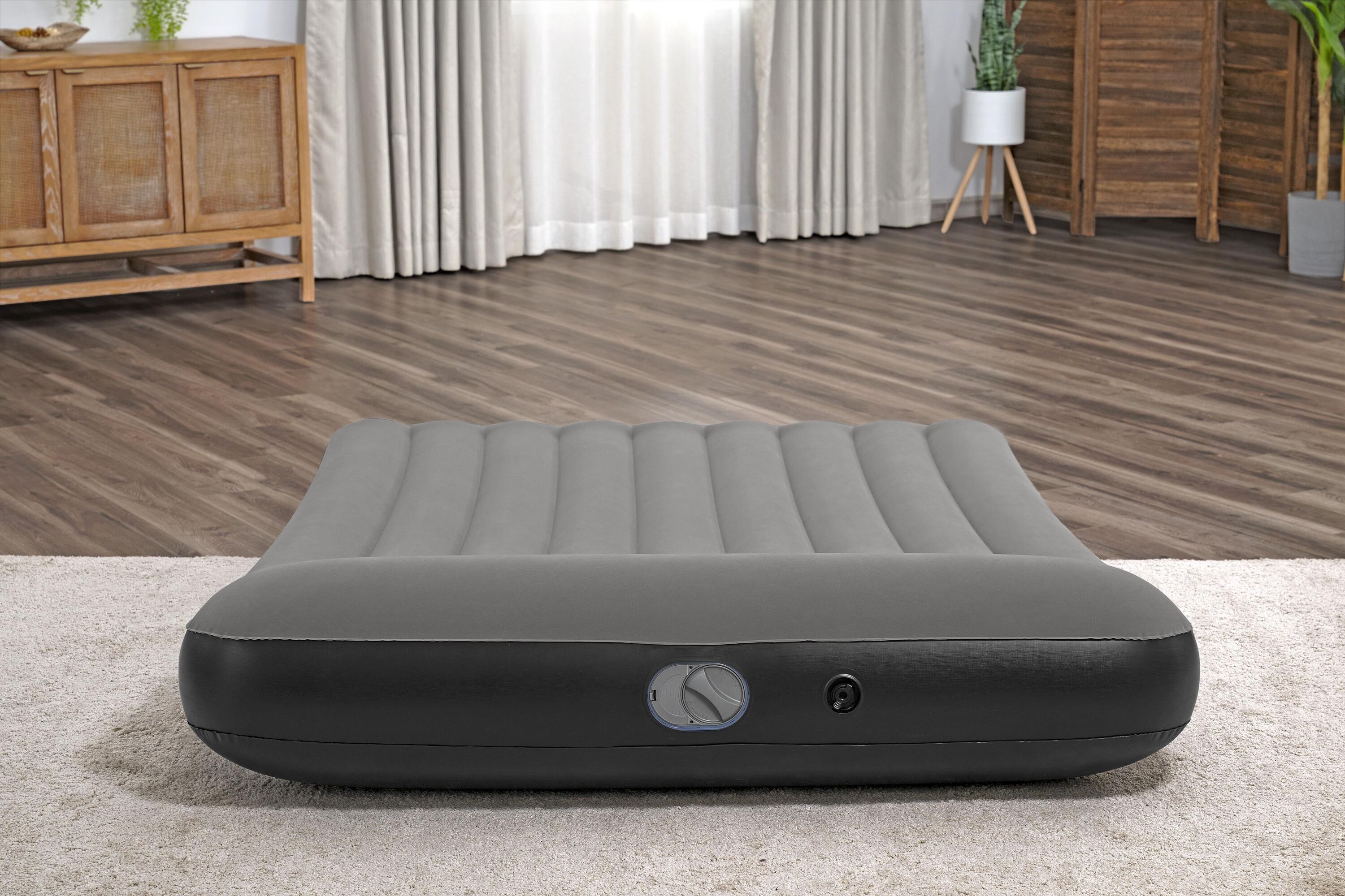 Bestway 2.03m X 1.52mx 30cm Tritech Air Mattress Queen Usb Pump