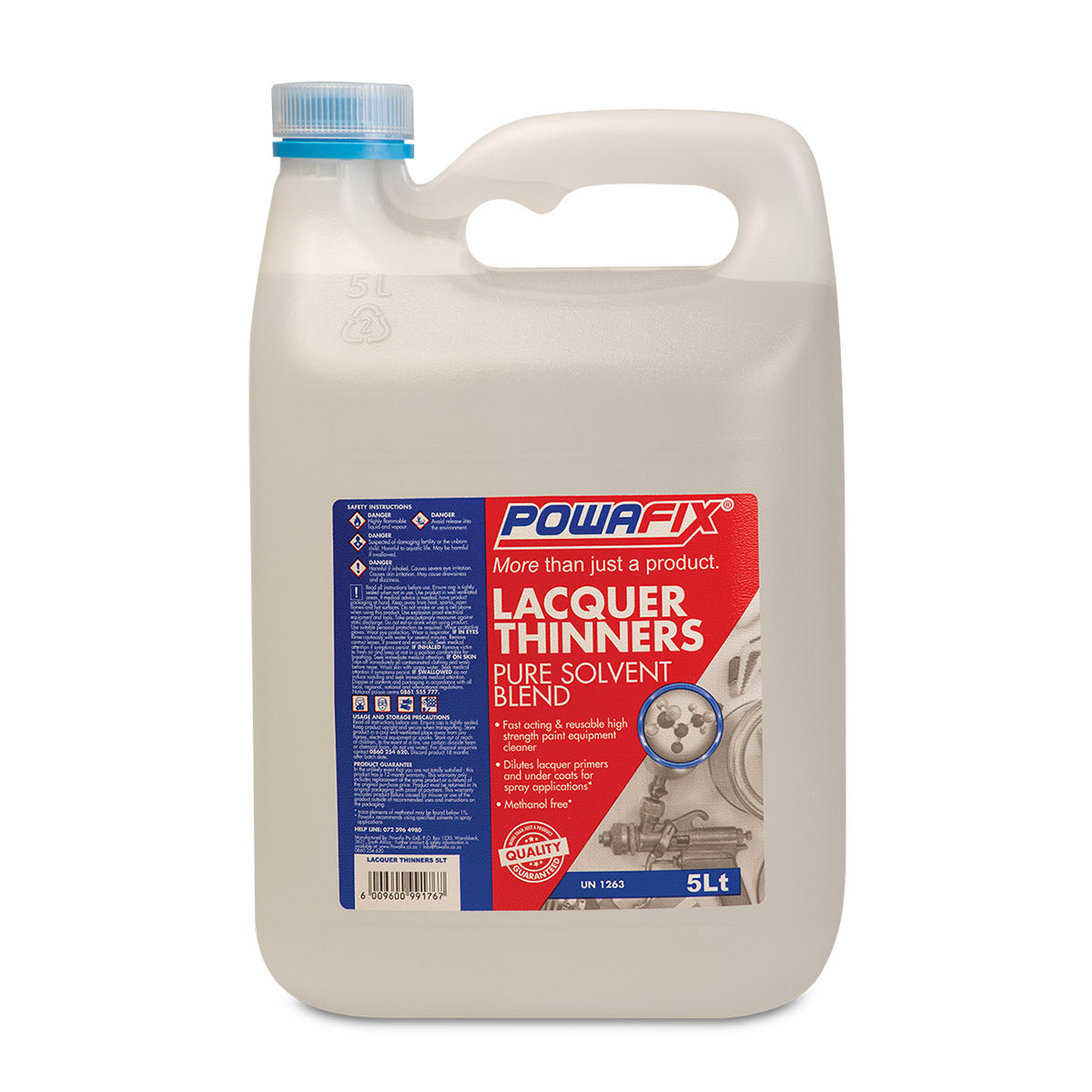 Powafix Lacquer Thinners A 5 L