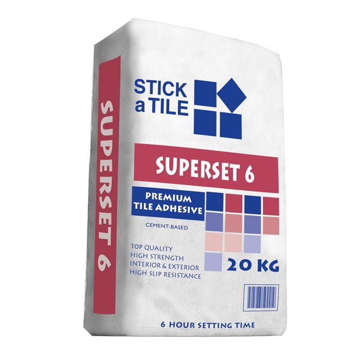 Stick A Tile Superset 6 Hr Adhesive 20 Kg - Livestainable.co.za