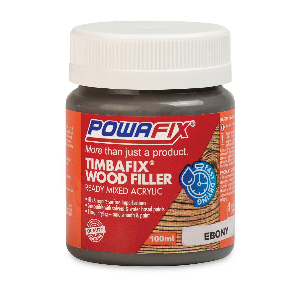 Powafix Timbafix Woodfiller Ebony 100 Ml