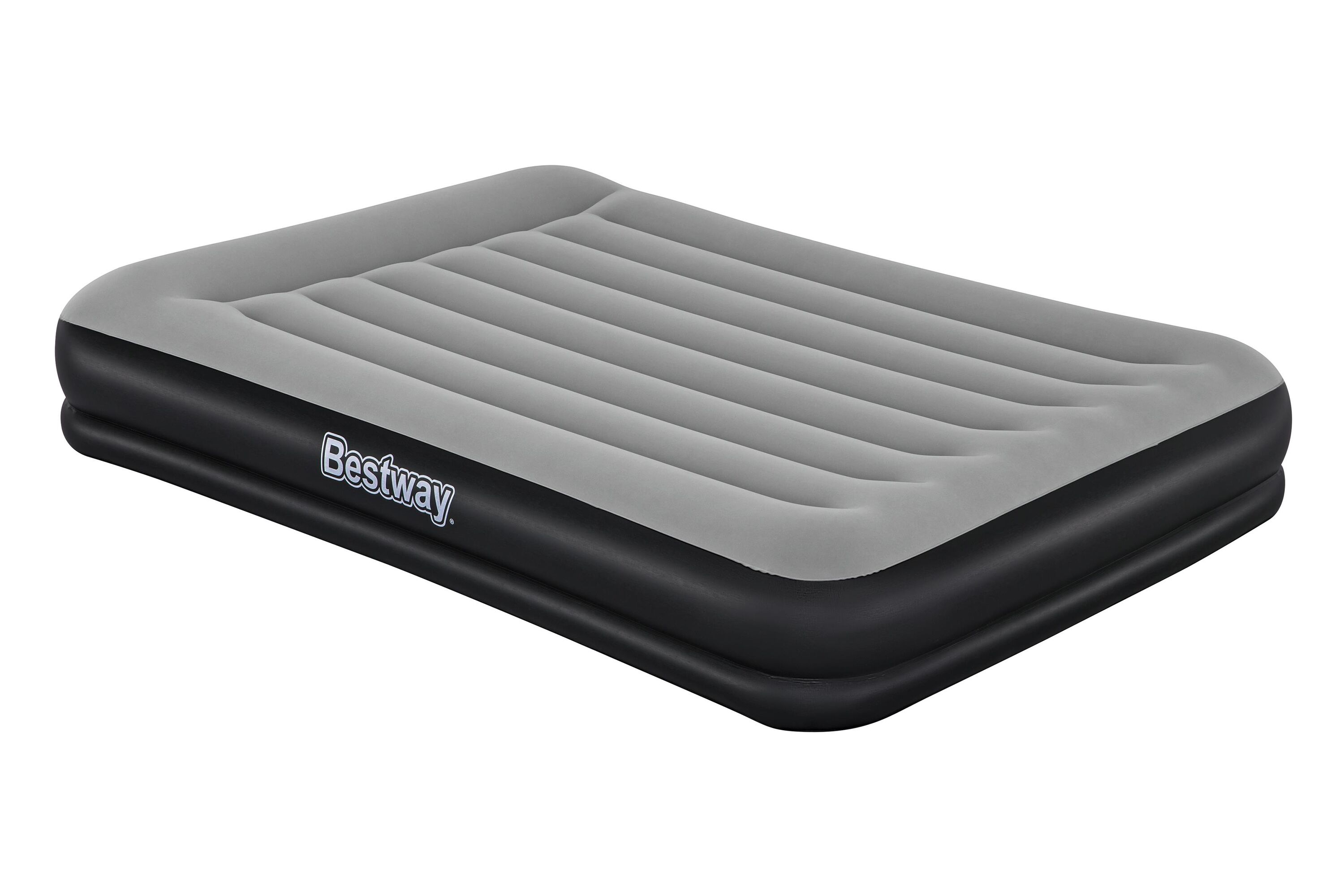 Bestway 2.03m X 1.52m X 36cm Tritech Airbed Queen Built In Ac Pump