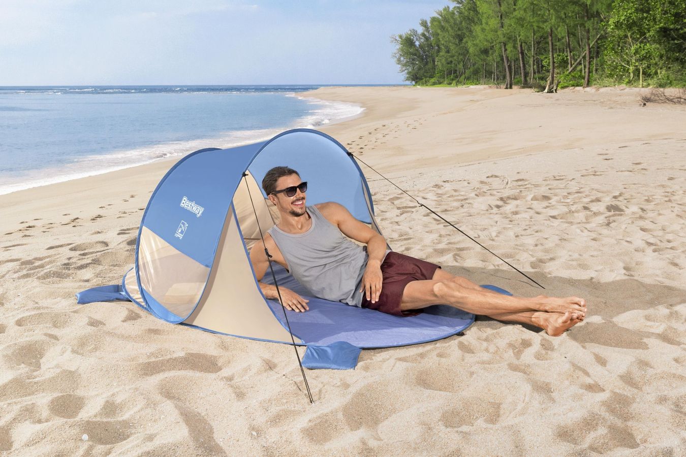 Bestway Pavillo 2.00m X 1.20m X 90cm Beach Quick 2 Tent