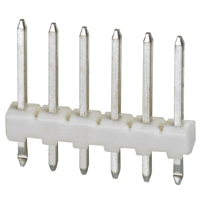 Header Sil Str 6 Pins P=2.54 Th=12 Header 6 W 20