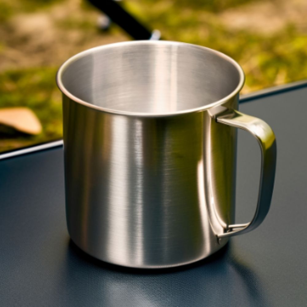 Campfire Stainless Steel Mug 9 Cm