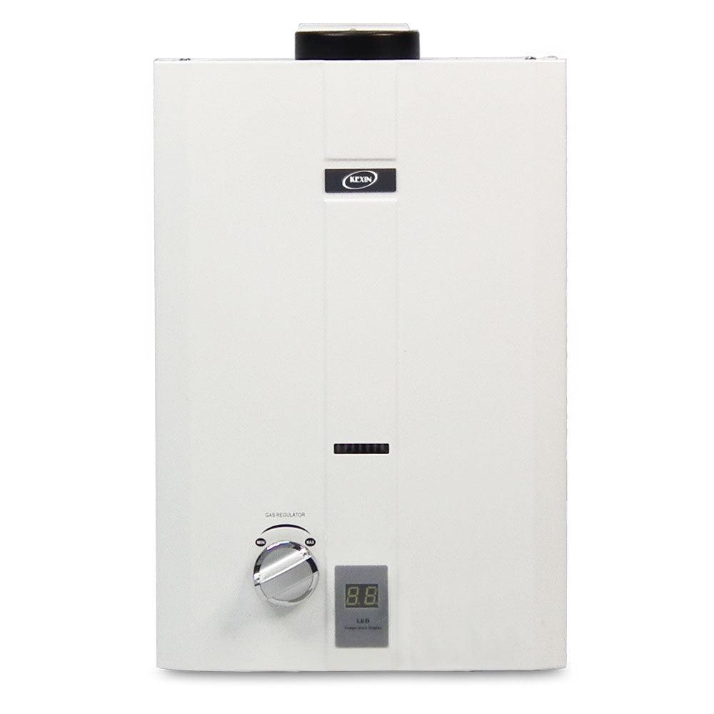 Kexin 6Lt Gas Geyser Multi-Pressure Unit - Indoor/Outdoor - Livestainable.co.za