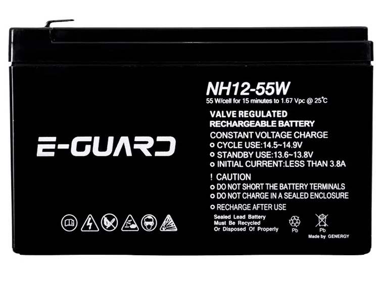 E-Guard 12V/14Ah UPS-AGM Battery - Livestainable.co.za