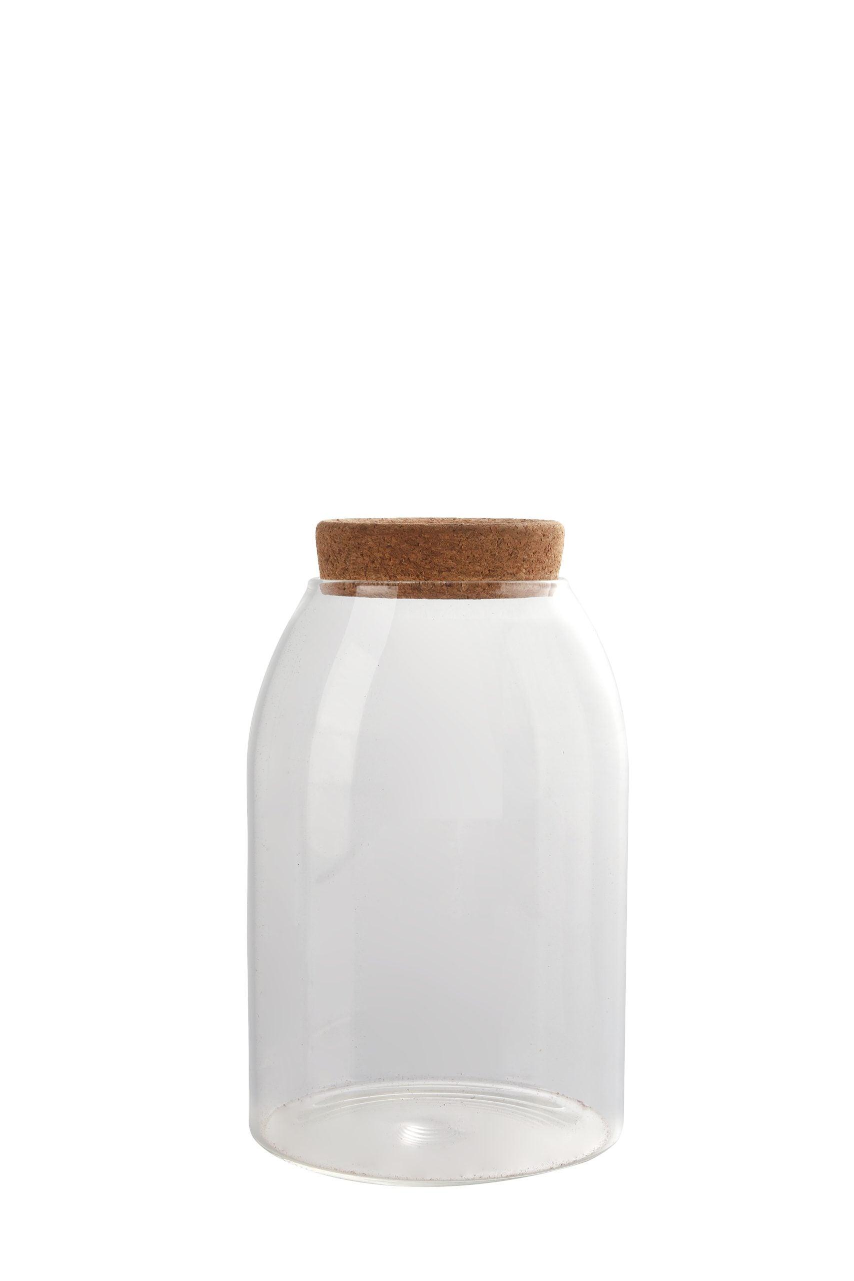 Sk7009 Storage Jar 700 Ml Cork - Livestainable.co.za