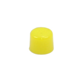 Cap Round 5.08mm Yellow 7089 5