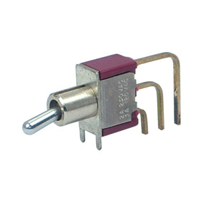 Mini Toggle Switch Spdt R/A On Mom Pc 7108 Md9 Av2 Qe