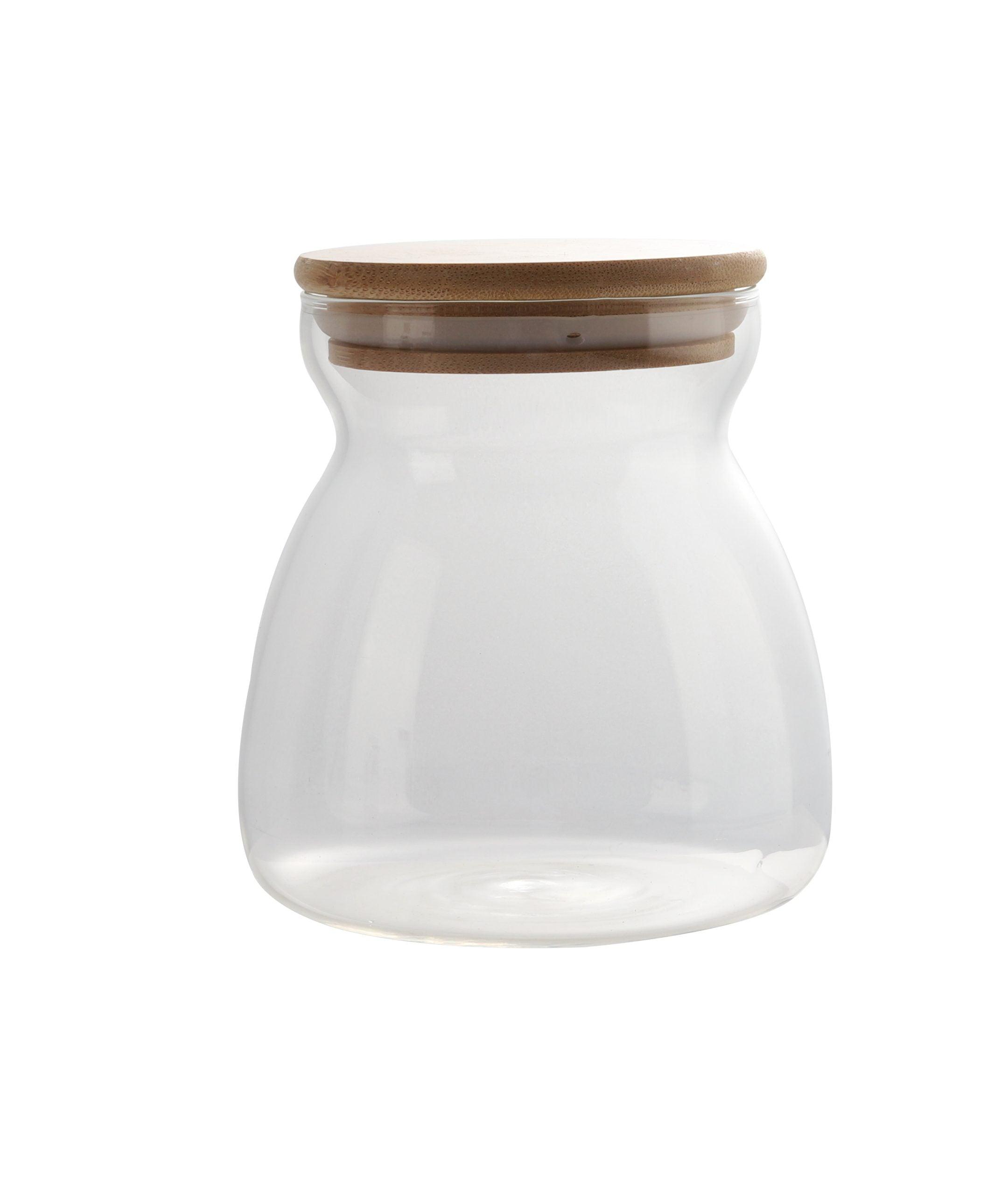 Sk7128 Storage Jar 600 Ml Bamb - Livestainable.co.za