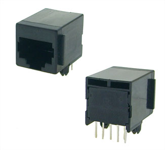 Socket Modular R/A 10 W Rj48 Lg 7240 10 P 10 C