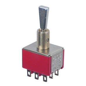 Mini Toggle Switch 3 Pdt On Mom Sol 7309 P3 Yzq