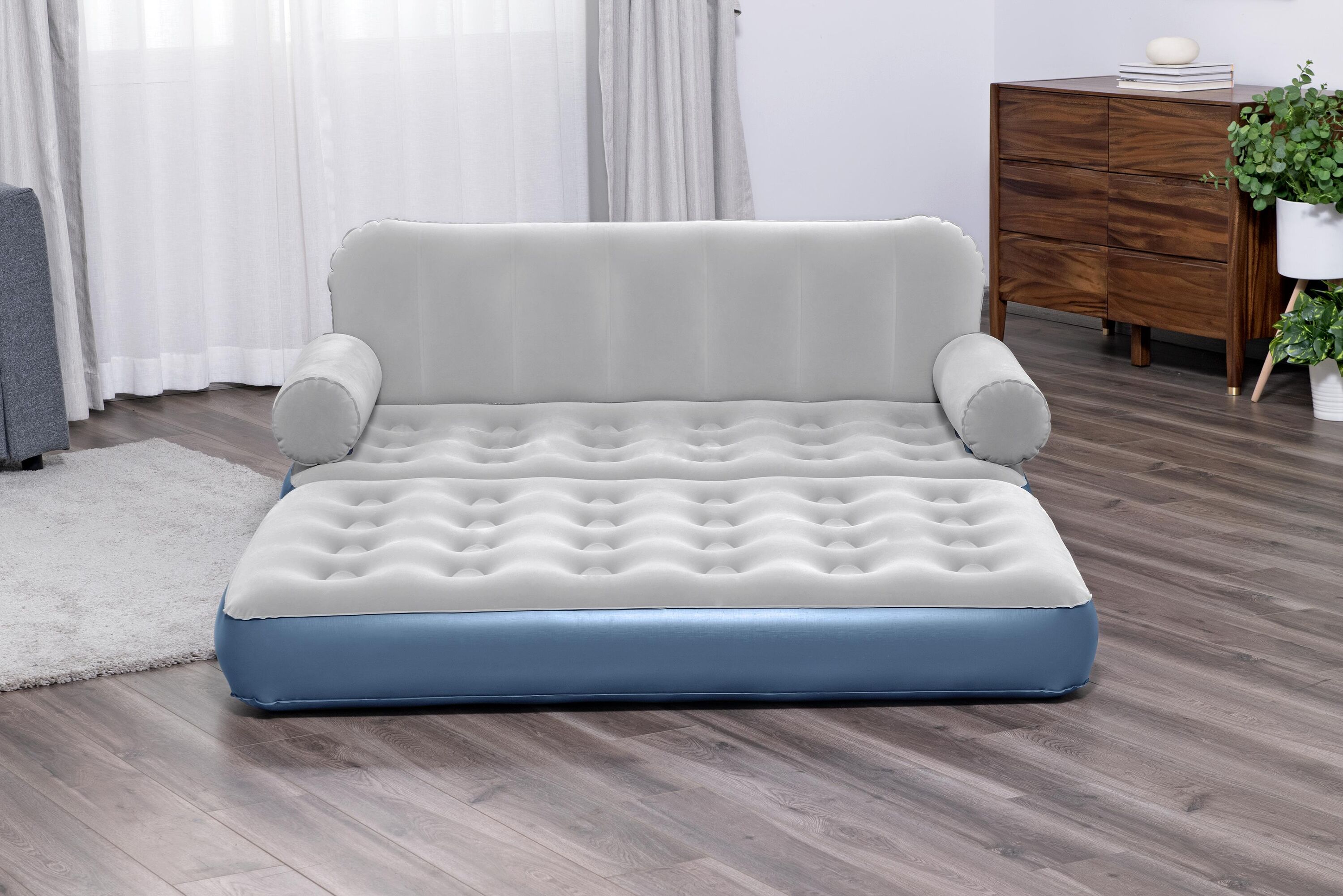 Bestway 1.88m X 1.52m X 64cm Multi Max 3 In 1 Air Couch With Built In Ac Pump