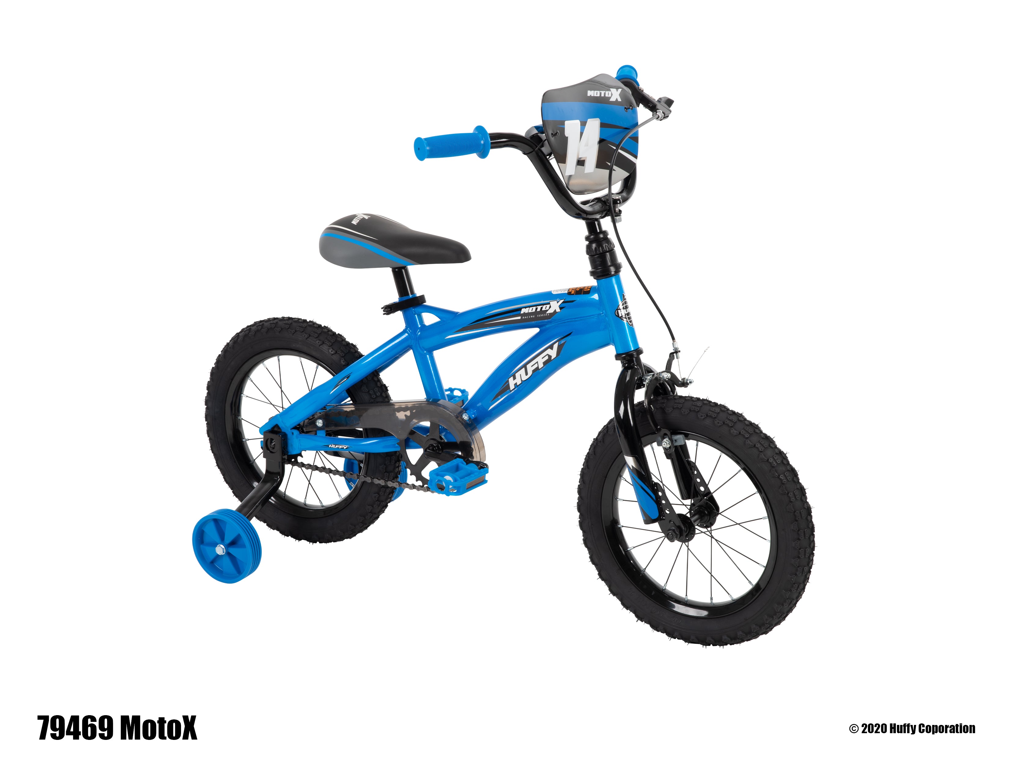 Huffy Moto X; 14" B Bike Blue/Black