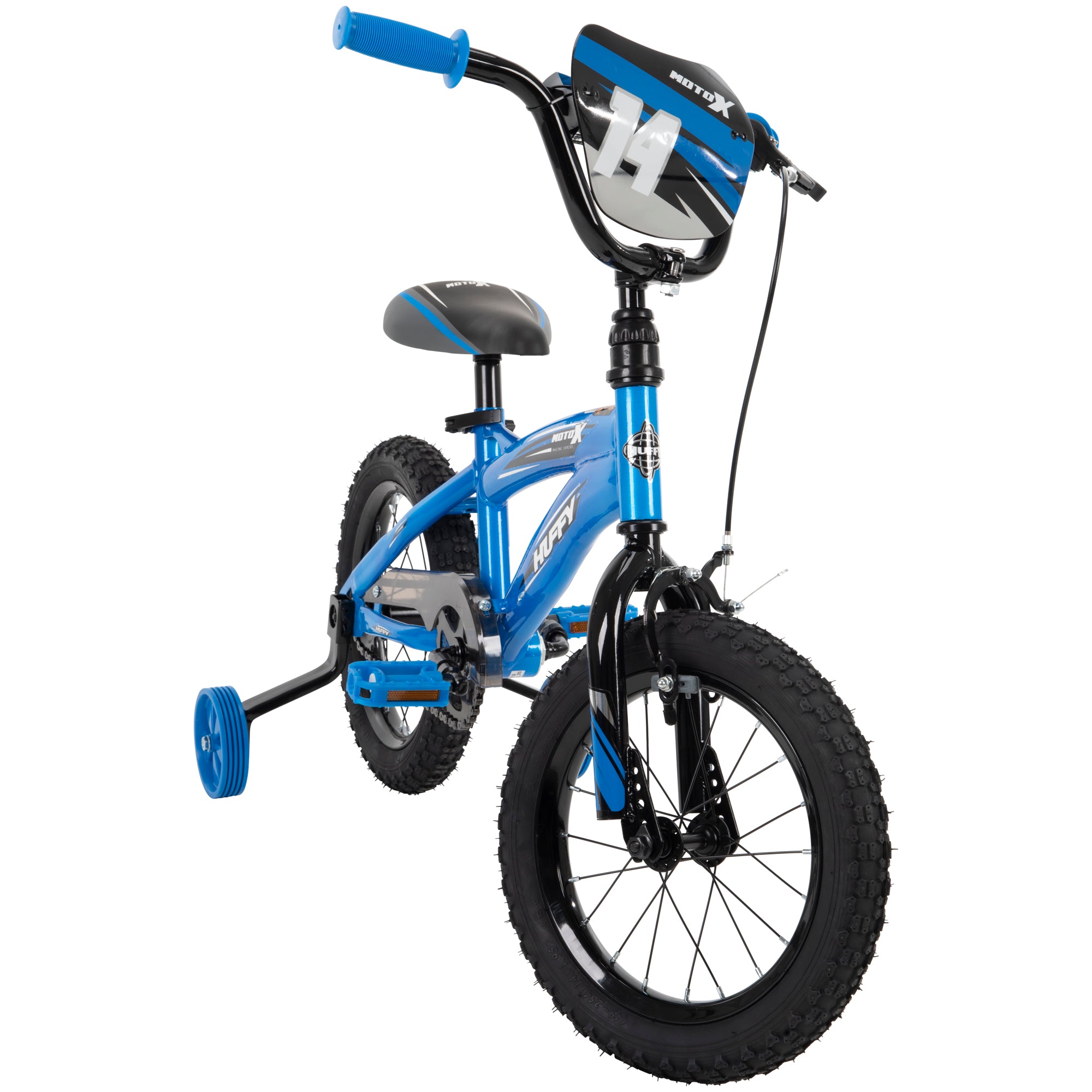 Huffy Moto X; 14" B Bike Blue/Black