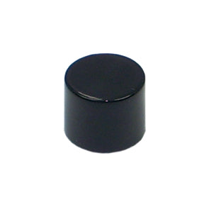 7.7mm Rnd Push On Black Cap For 2.8mm Shaft Sh Cf 023 2 H