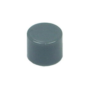 Cap For 7.87mm Push Button Grey 8018 9