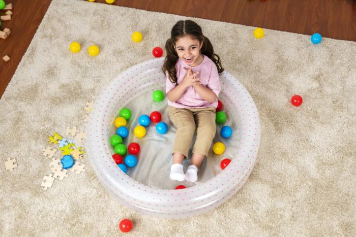 Bestway φ91cm X H20cm 2 Ring Ball Pit Play Pool 73 L