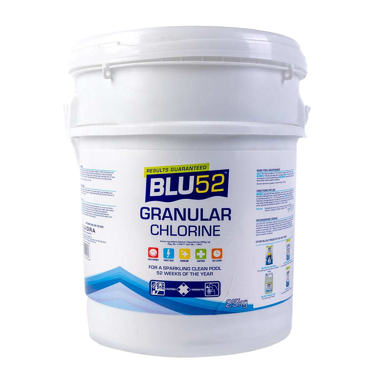 Blu52 Granular Chlorine 25 Kg