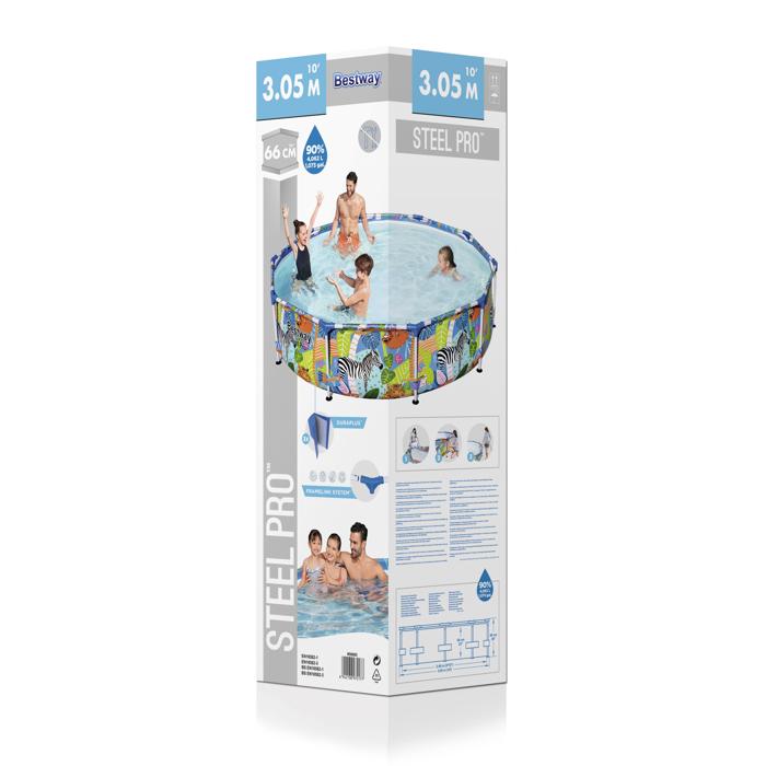 Bestway 3.05m X 66cm Steel Pro Frame Pool (No Pump) 4,062 L