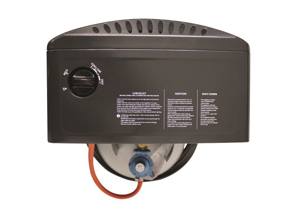 3 Panel Luxurious Infrared Radiant Indoor Gas Heater