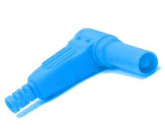 Banana Plug 4 Mm Right Angle Blue Bb5504 Blue