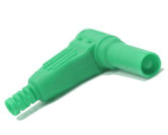 Banana Plug 4 Mm Right Angle Green Bb5504 Gr