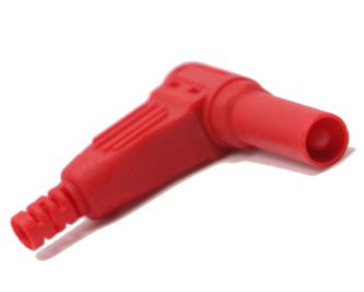 Banana Plug 4 Mm Right Angle Red Bb5504 Rd