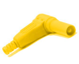 Banana Plug 4 Mm Right Angle Yellow Bb5504 Yl