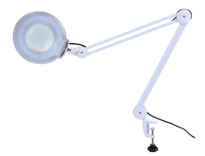 Clamp Magnifier Led 220 V X3 Magnification 8606 Al Eu 3 D